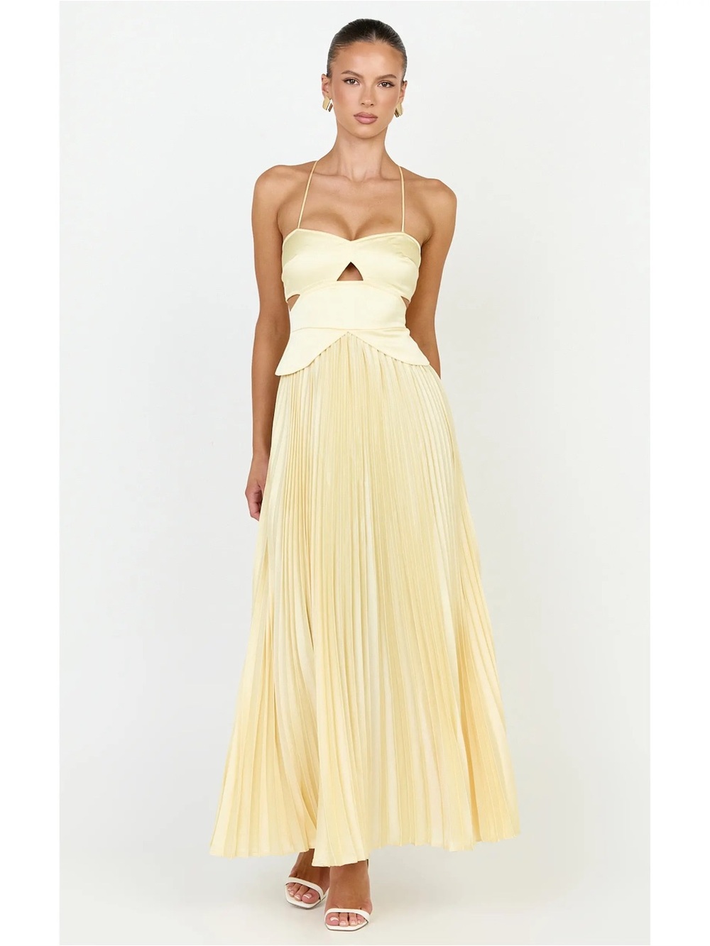 Showpo Shay Maxi Yellow Dress
